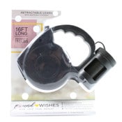 Wholesale - 16ft BLACK RETRACTABLE LEASH W/WASTE BAG DISPENSER C/P 24, UPC: 815592022978